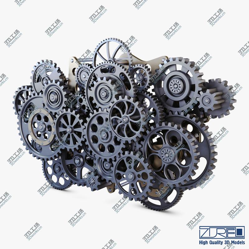 images/goods_img/202105072/Gear Mechanism Low Poly v 1 3D model/3.jpg